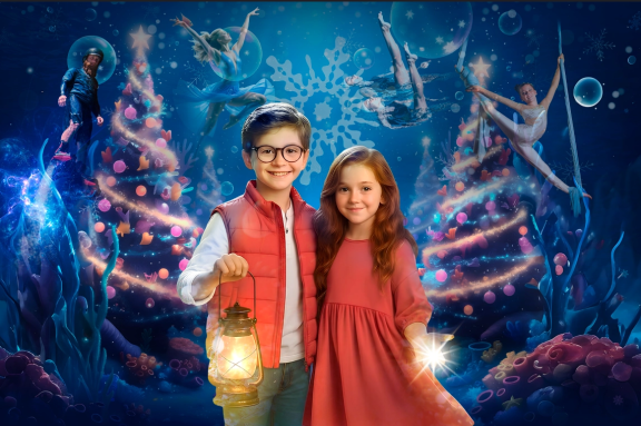 Пиф и Лира: Елка на воде